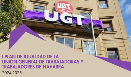 Portada del Plan de Igualdad de UGT Navarra