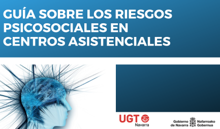 Portada Guía sobre Riesgos Psicosociales en Centros Asitenciales 