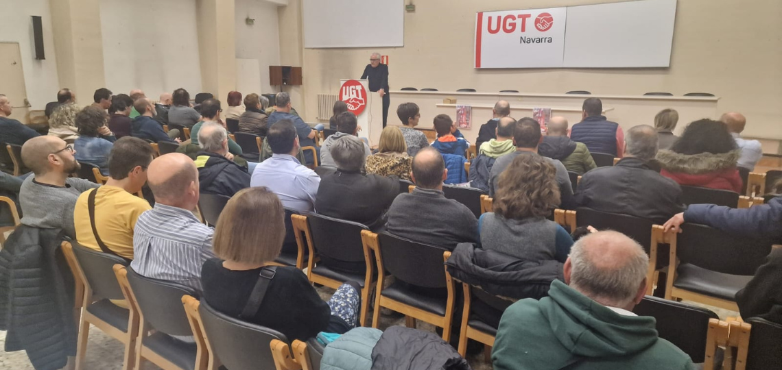 Acto de homenaje de UGT a las personas afiliadas afiliadas que cumplen 25 años en el sindicato