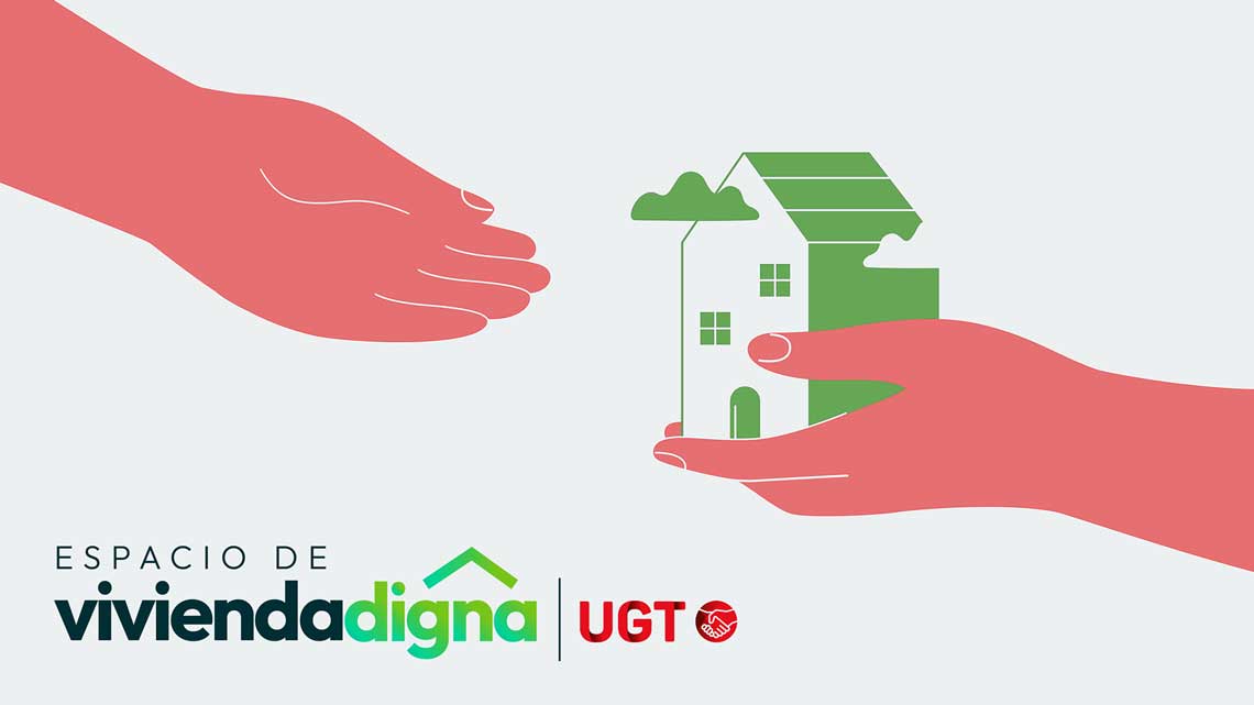 Cartel de la encuesta sobre vivienda de UGT