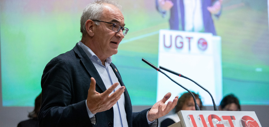 Lorenzo Ríos, Secretario General de UGT Navarra