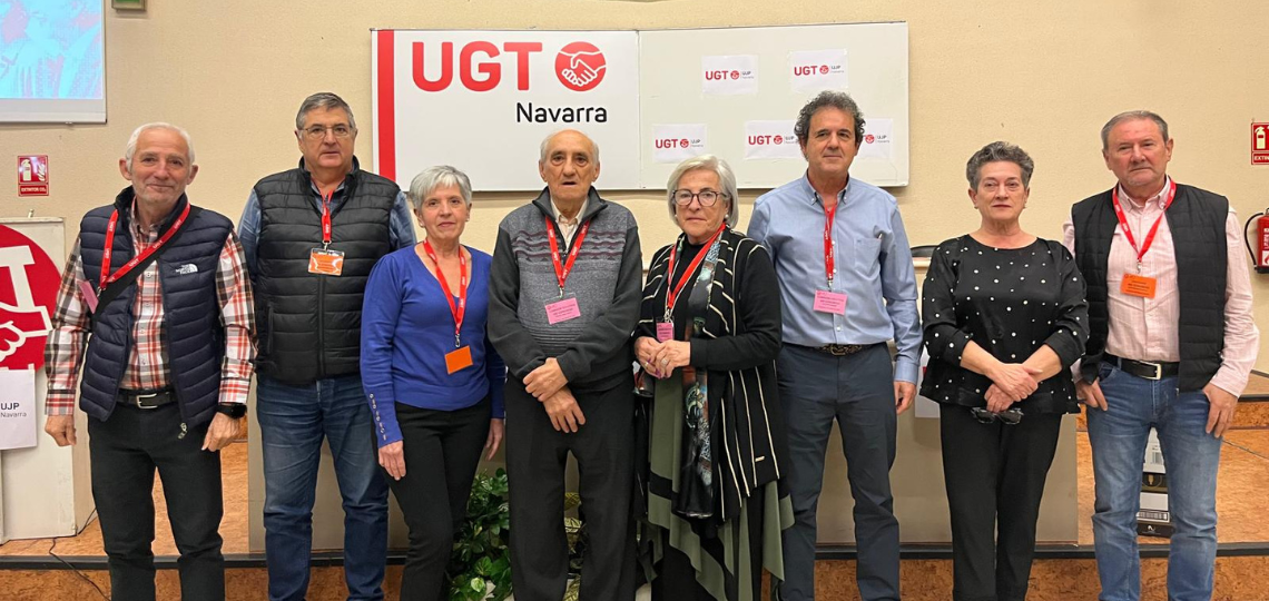 Nueva Ejecutiva de la UJP-UGT Navarra