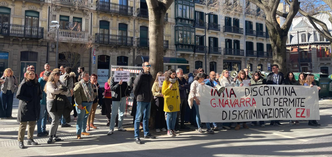 Concentración de la plantilla de INTIA