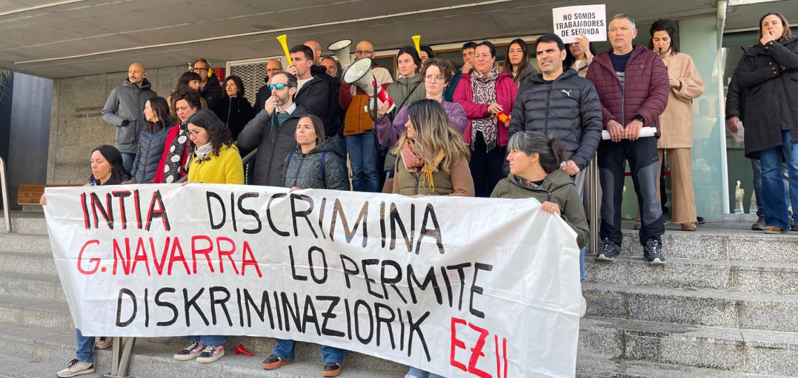 Nueva concentración del comité de INTIA