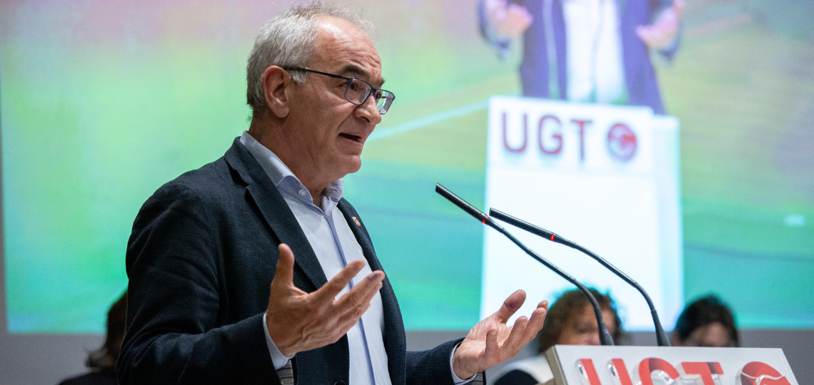 Lorenzo Ríos, Secretario General de UGT Navarra 
