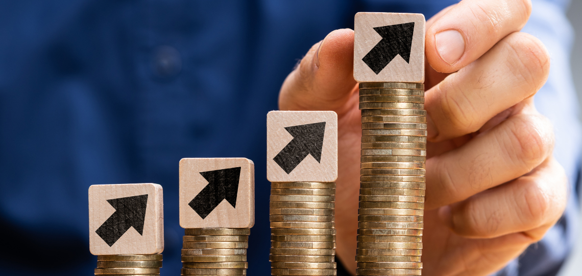 Imagen que representa un aumento del salario