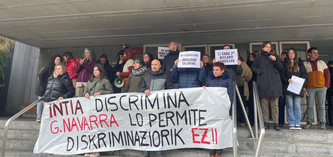 Concentración de la plantilla de INTIA