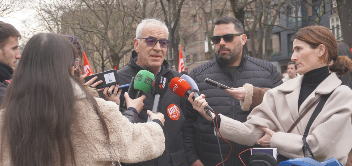 Lorenzo Ríos, Secretario General de UGT Navarra