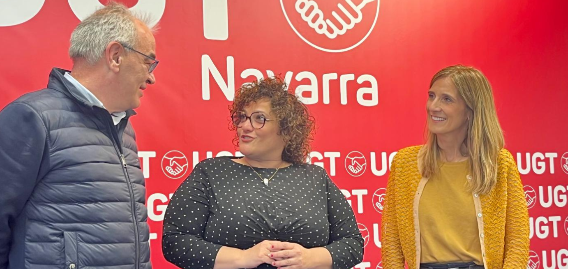 Lorenzo Ríos, Patricia Ruiz y Eva Azanza