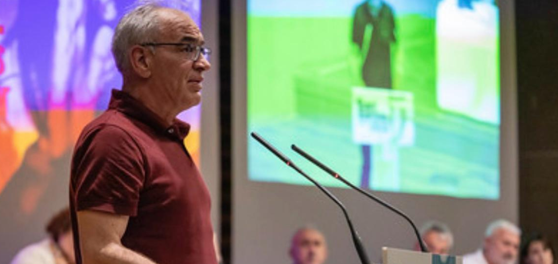 Lorenzo Ríos, Secretario General de UGT Navarra