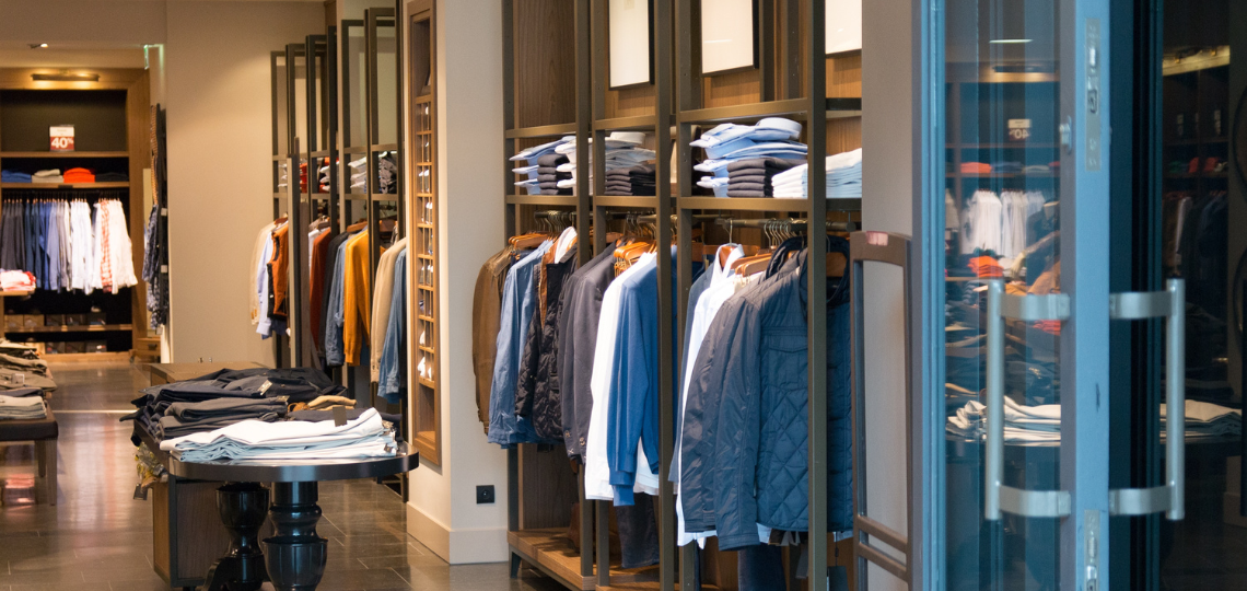 Imagen de un comercio textil