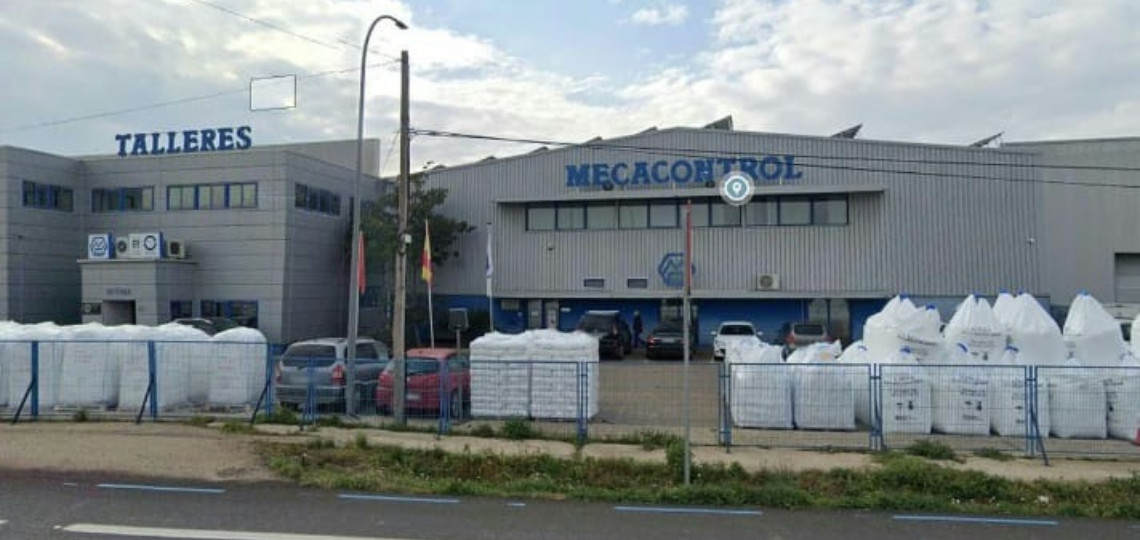 Imagen de la planta de Mecacontrol en Cascante
