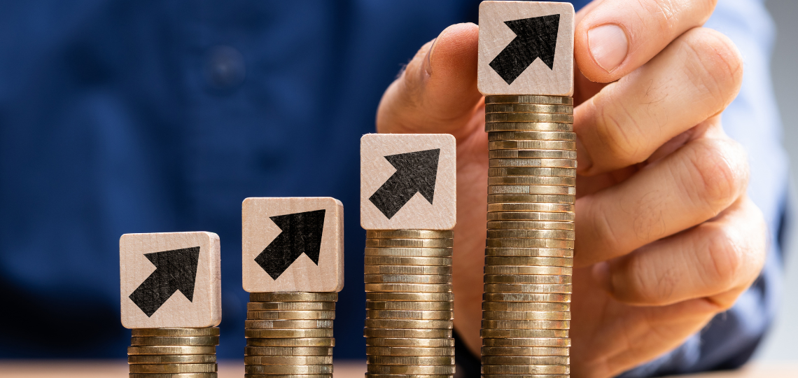 Imagen que representa un aumento de los salarios