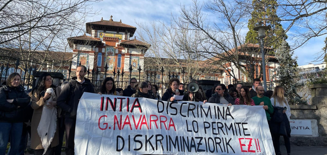 Concentración del comité de empresa de INTIA