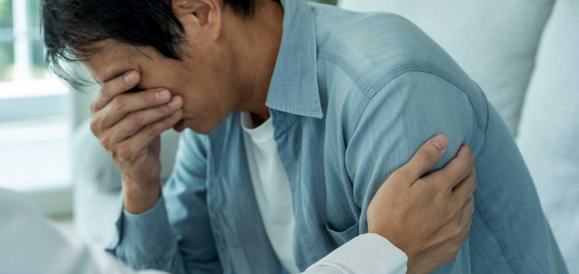 Imagen de una persona en una consulta médica