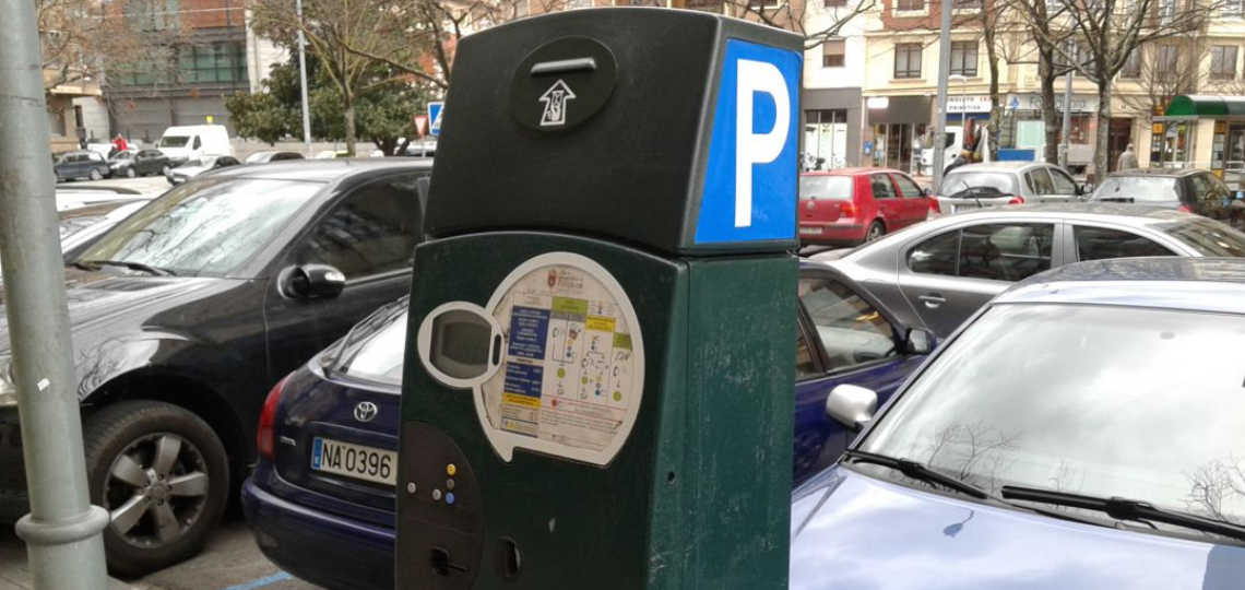 Imagen de un parquímetro
