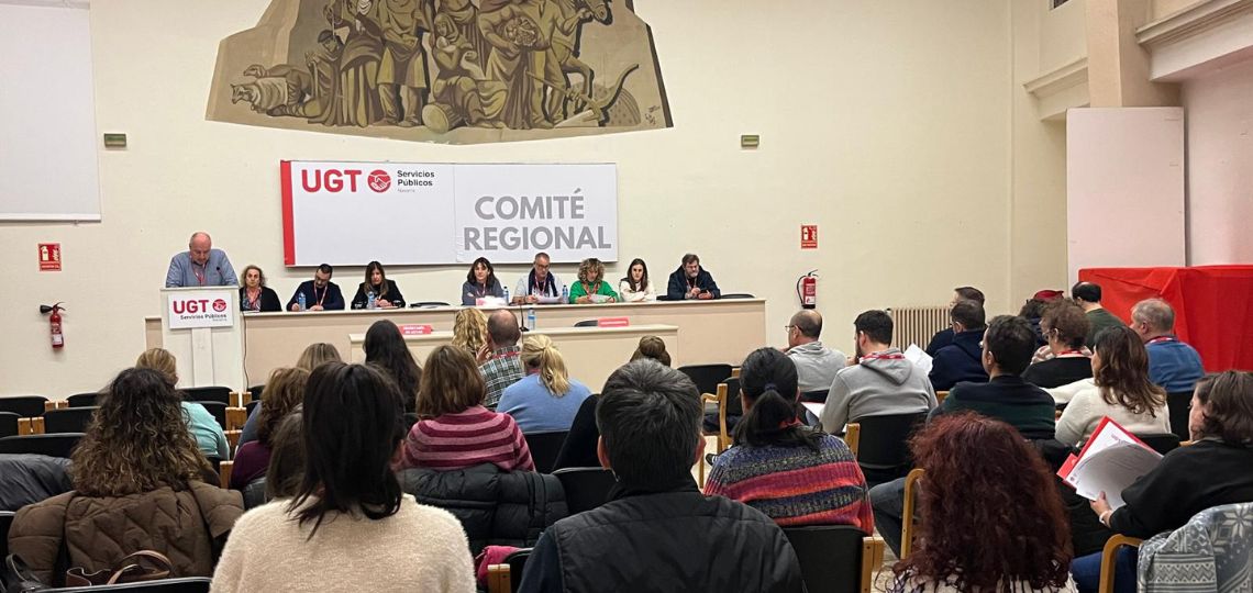 Comité Regional constituyente de la Federación de Servicios Públicos de UGT Navarra