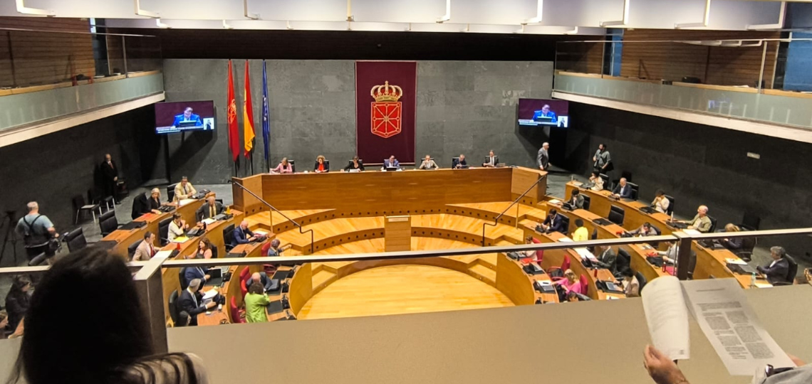 Debate en el Parlamento de Navarra de la ley de carrera profesional